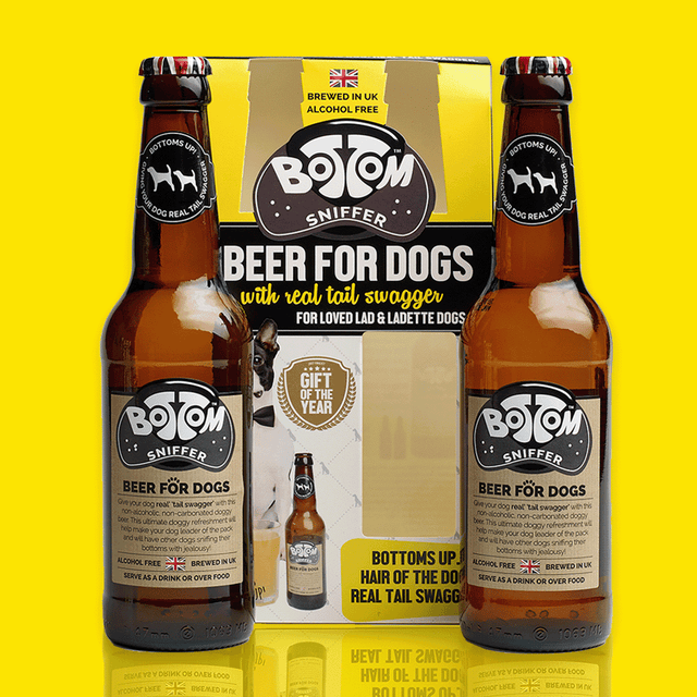 WOOF&BREW Bottom Sniffer Dog Beer - Duo Gift Box